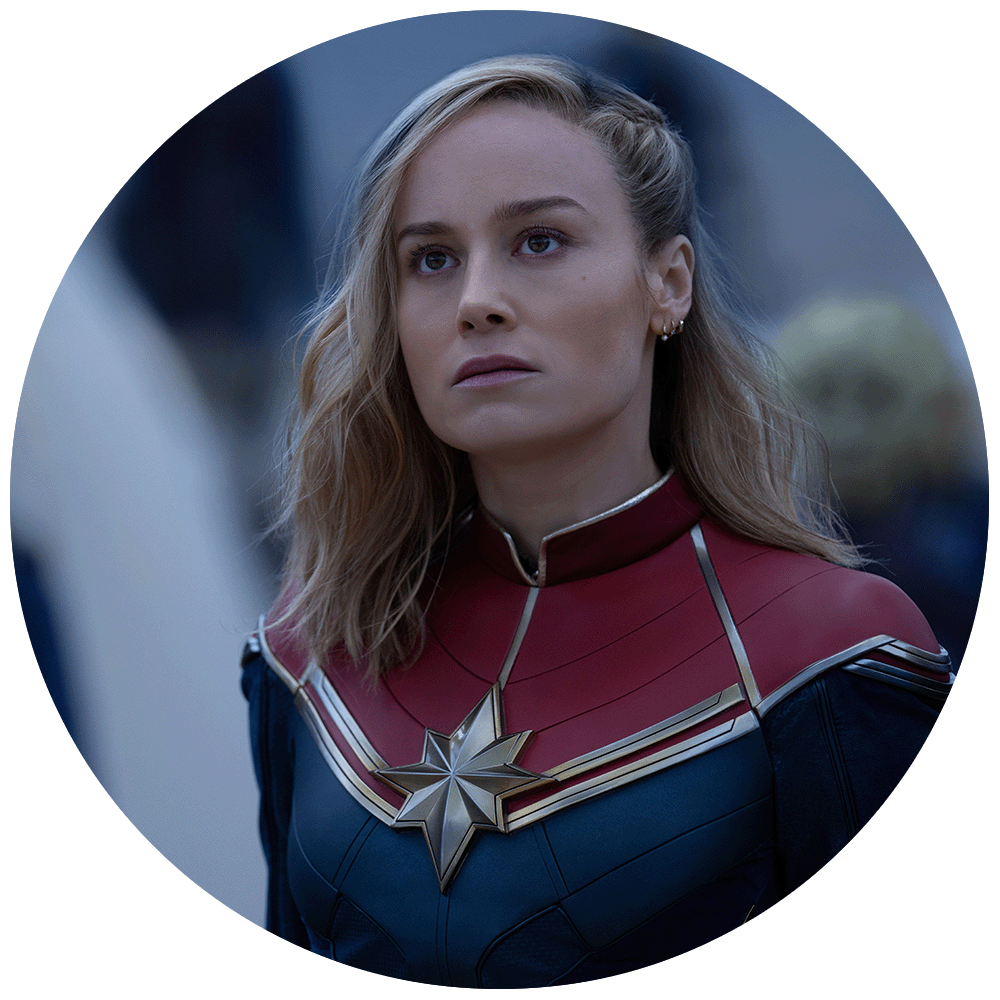 Brie Larson as Captain Marvel in The Marvels