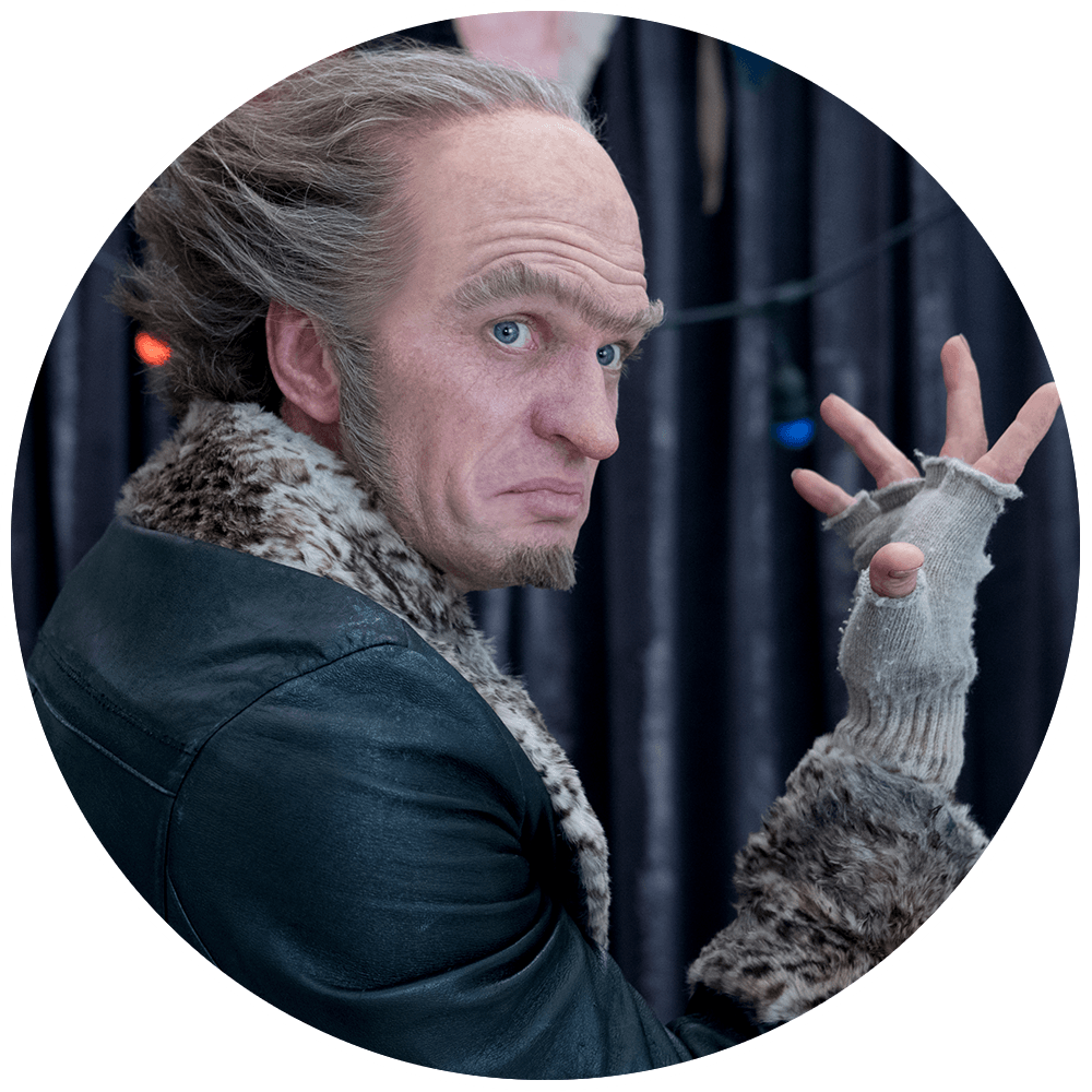 Neil Patrick Harris as Count Olaf in A Series of Unfortunate Events: Season 3