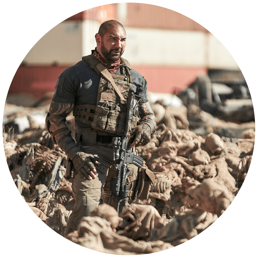 Dave Bautista as Scott Ward in Army of the Dead