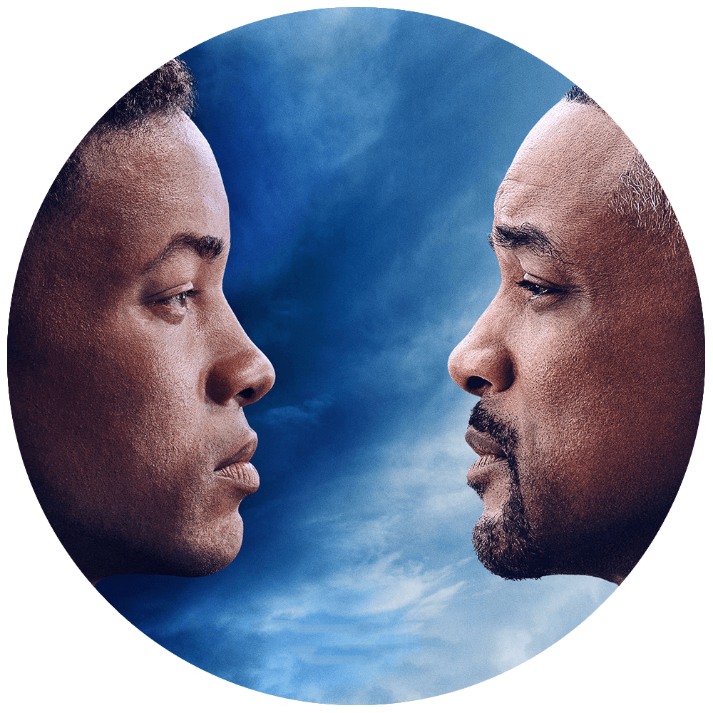Will Smith and Will Smith in Gemini Man poster