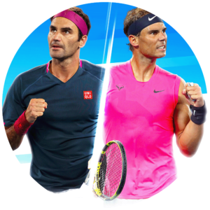 Federer Nadal Tennis World Tour 2