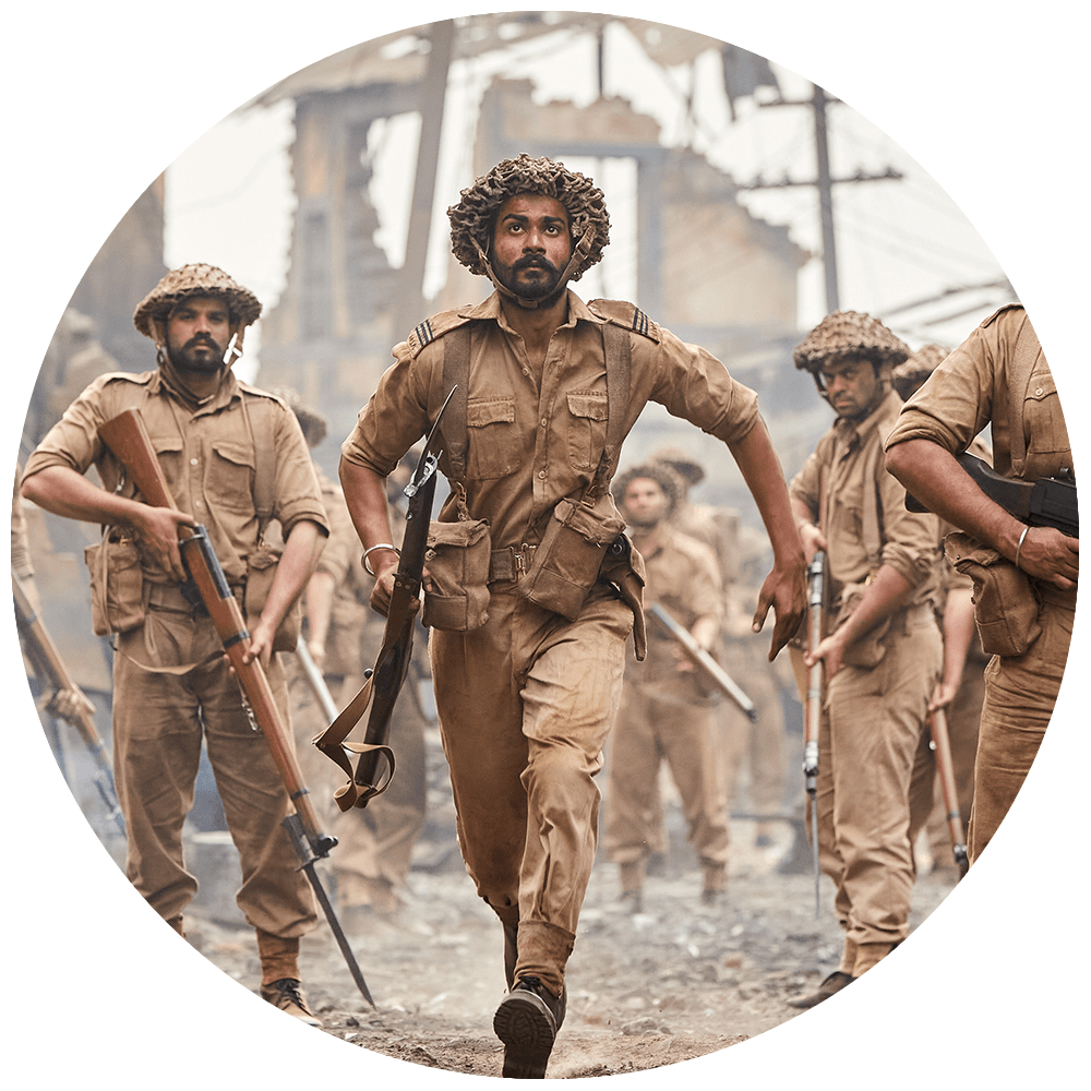 Sunny Kaushal as Surinder Sodhi in The Forgotten Army