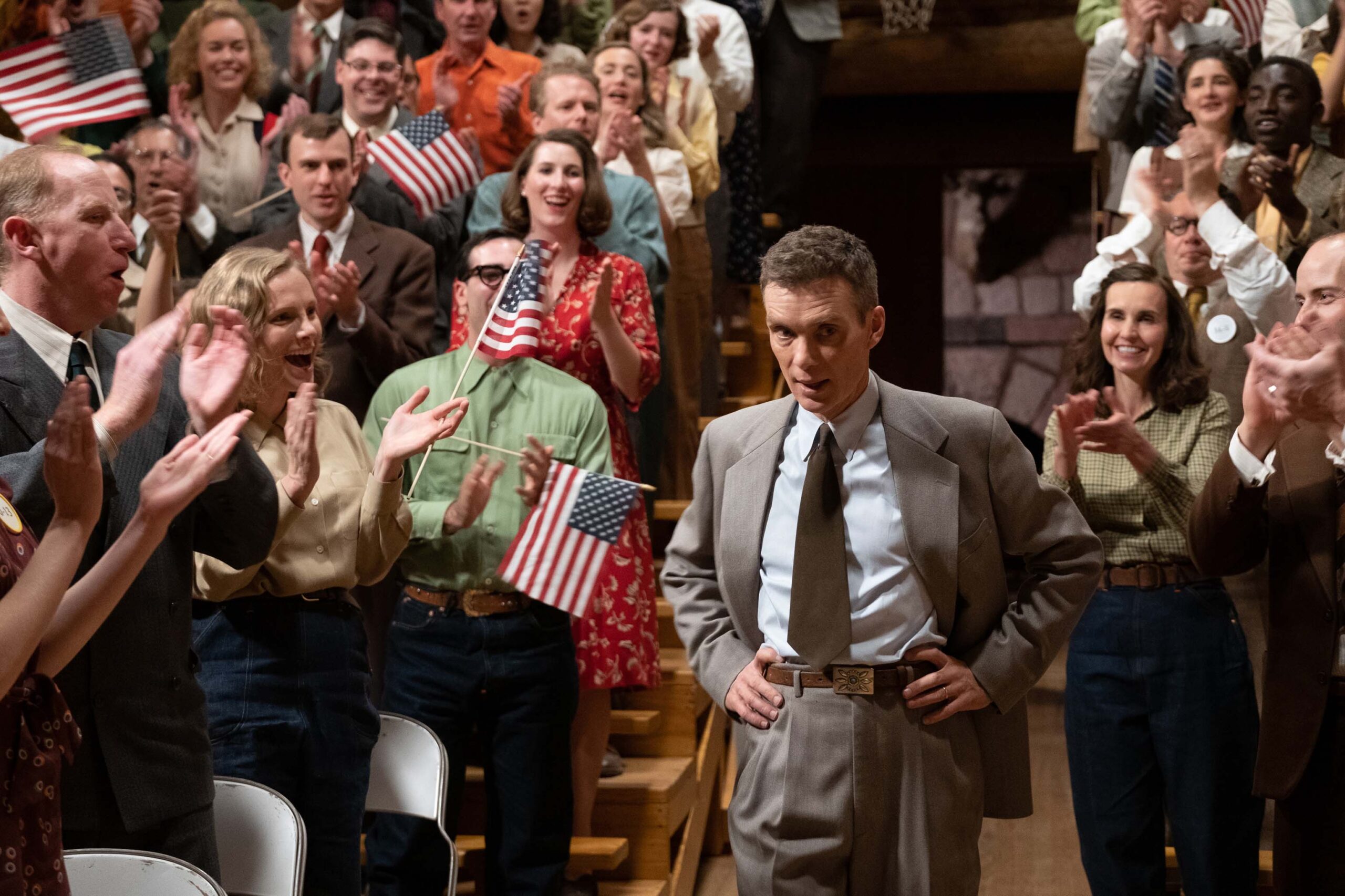 Cillian Murphy as J. Robert Oppenheimer in Oppenheimer