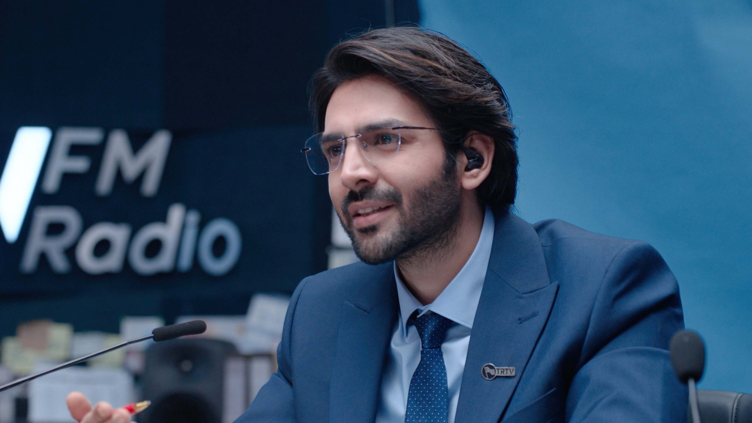 Kartik Aaryan in Dhamaka