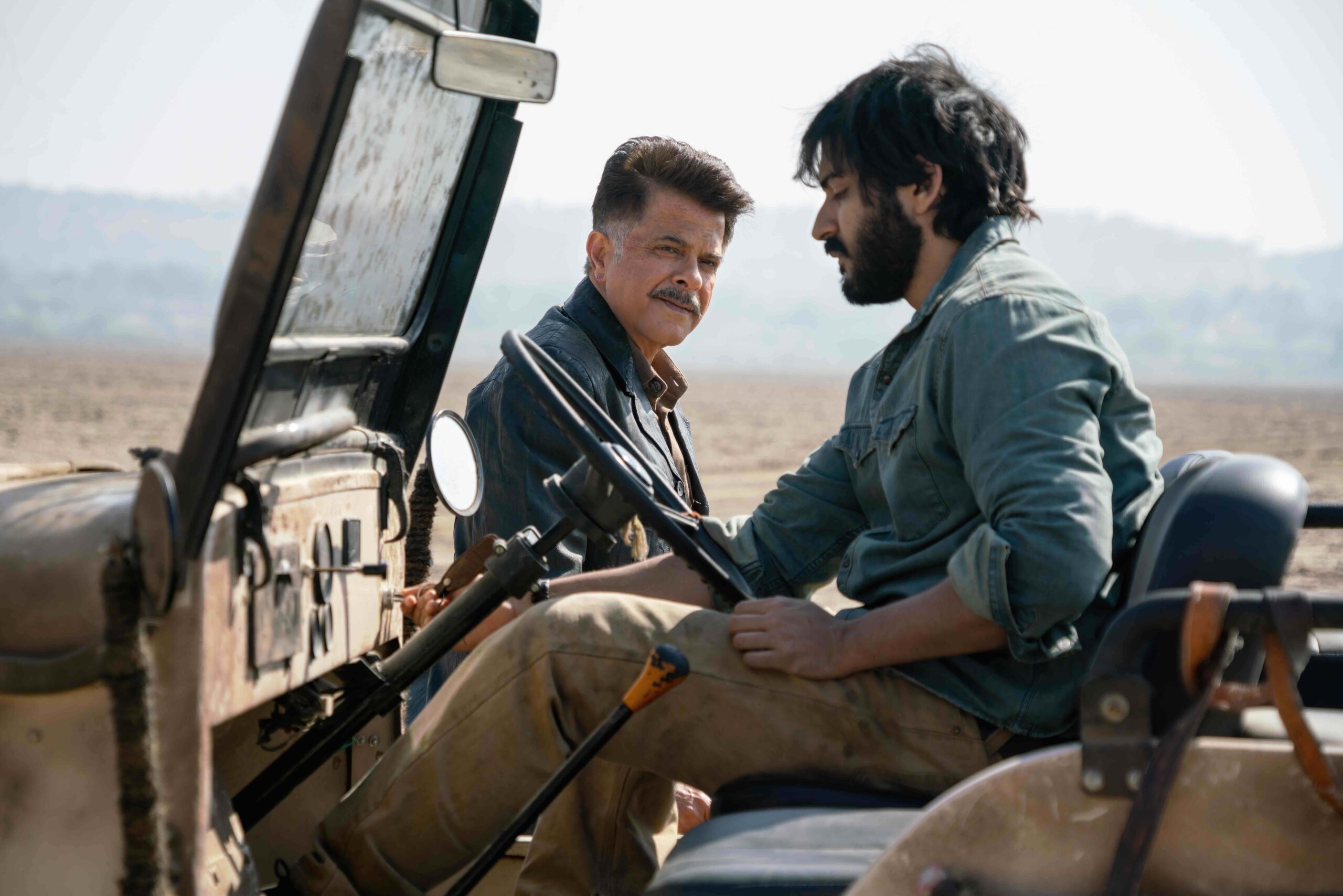 Anil Kapoor and Harsh Varrdhan Kapoor in Thar