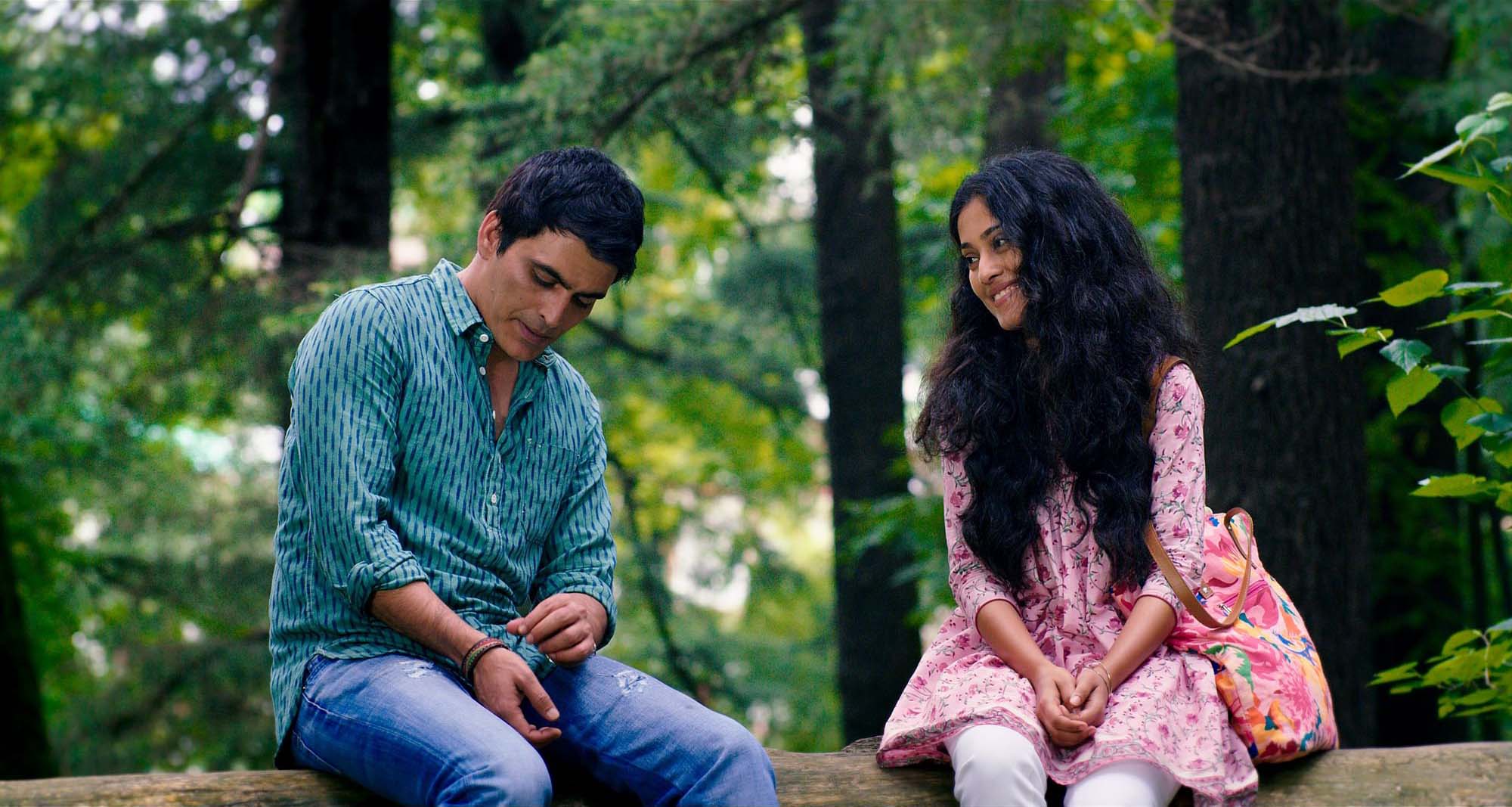 Manav Kaul and Amrita Bagchi in Music Teacher (2019)