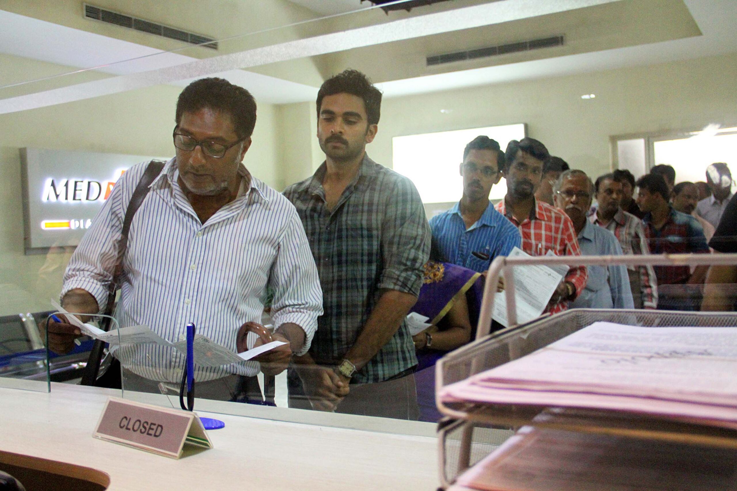 Prakash Raj and Ashok Selvan in Sometimes (2018)