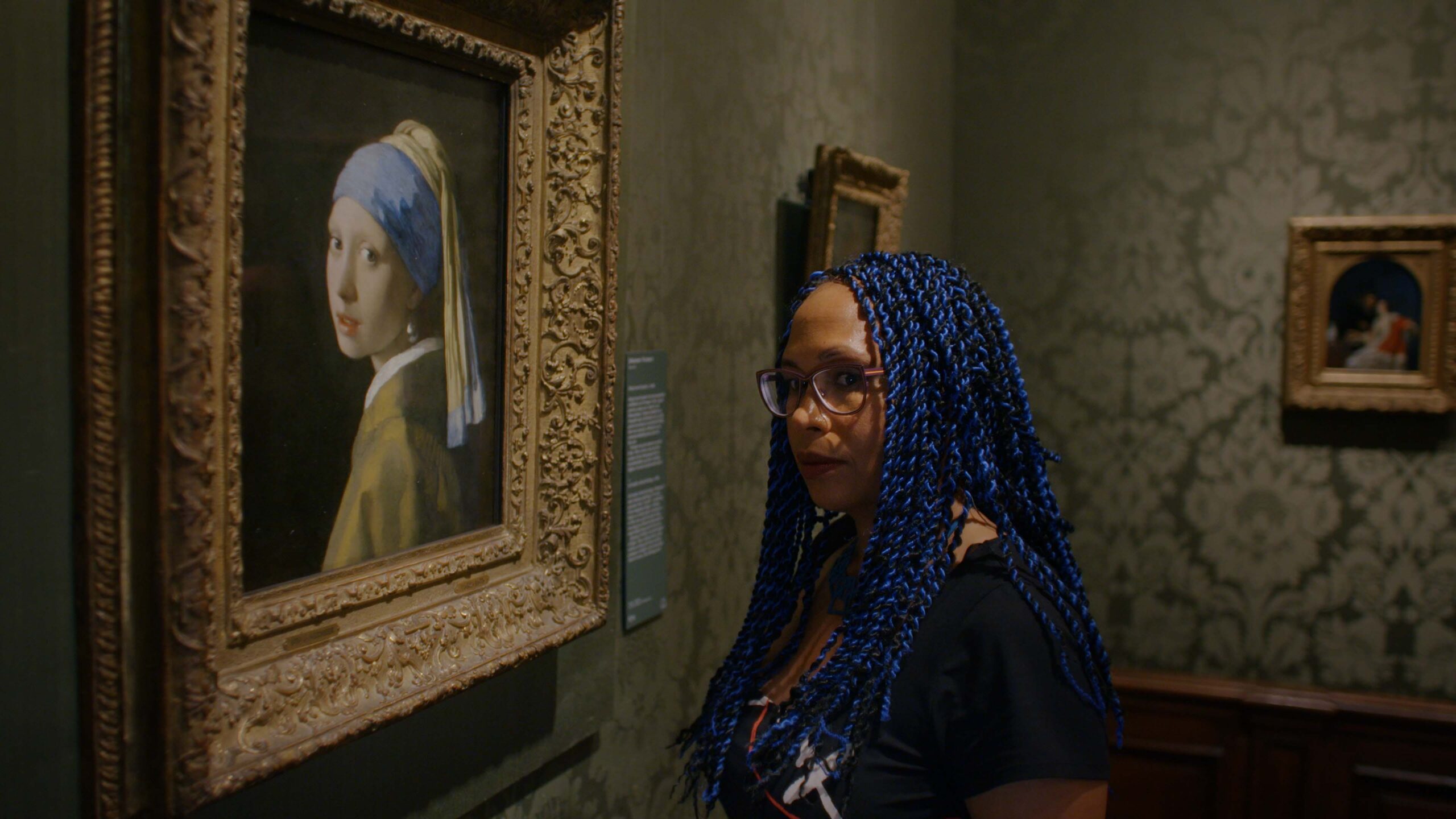 a still from Close to Vermeer (2023)