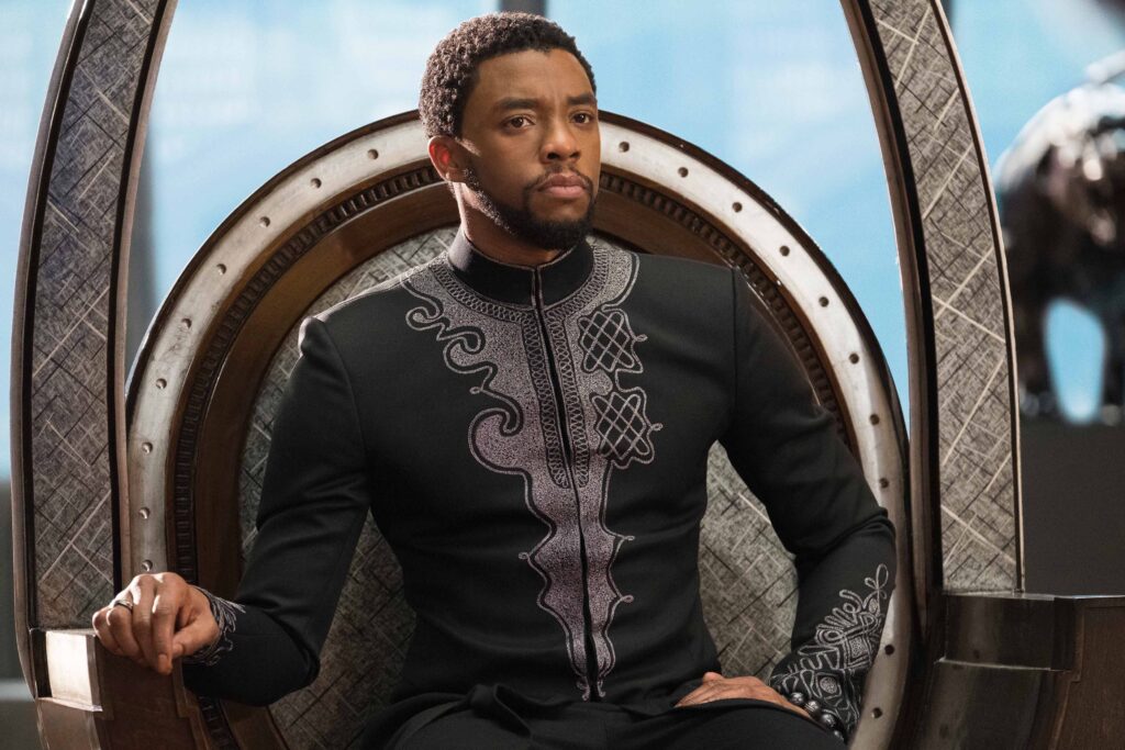 Chadwick Boseman in Black Panther (2018)