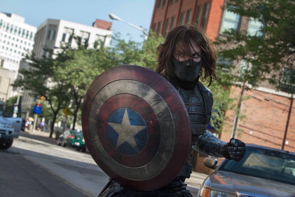 Sebastian Stan in Captain America: The Winter Soldier (2014)