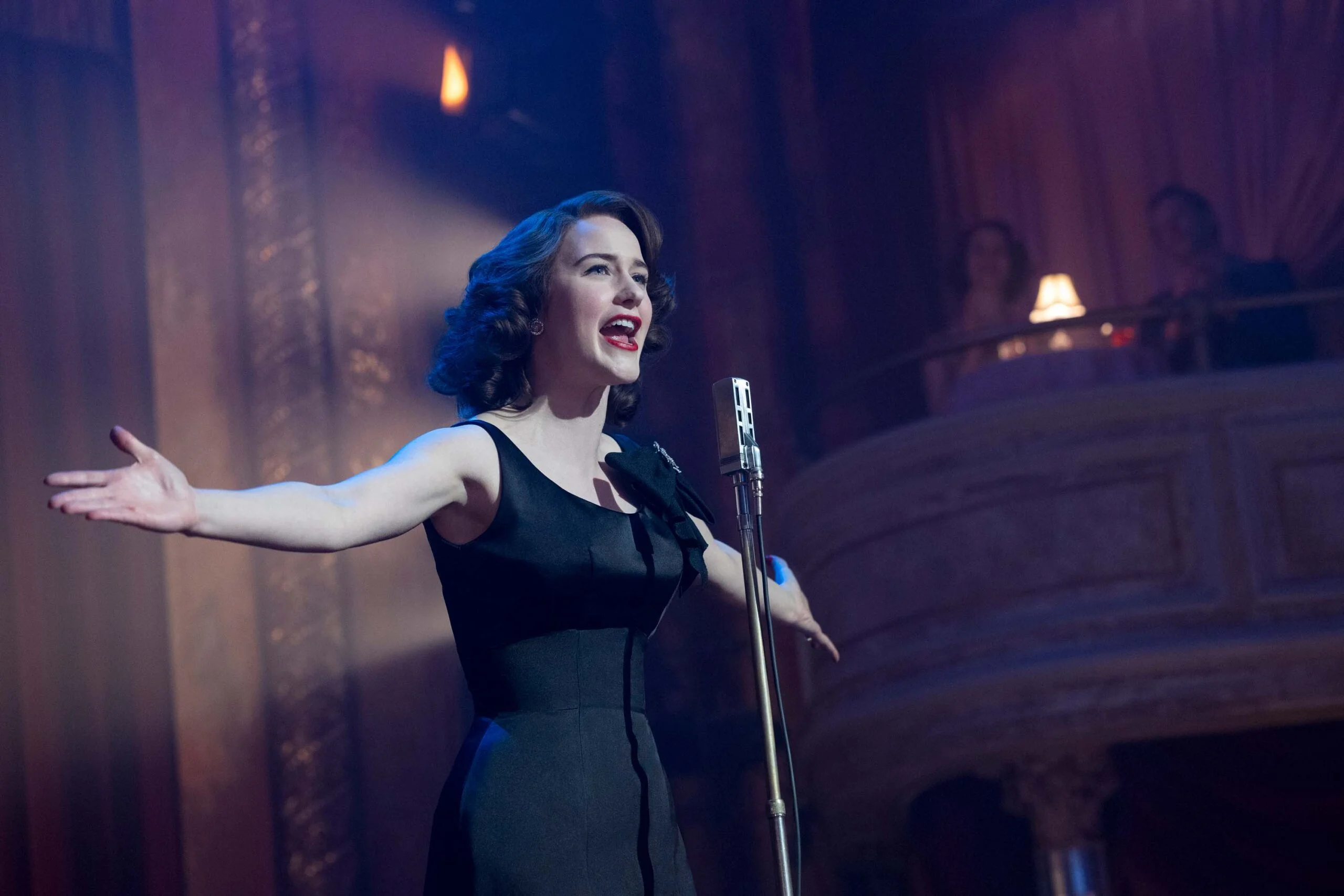 Rachel Brosnahan in The Marvelous Mrs. Maisel season 5