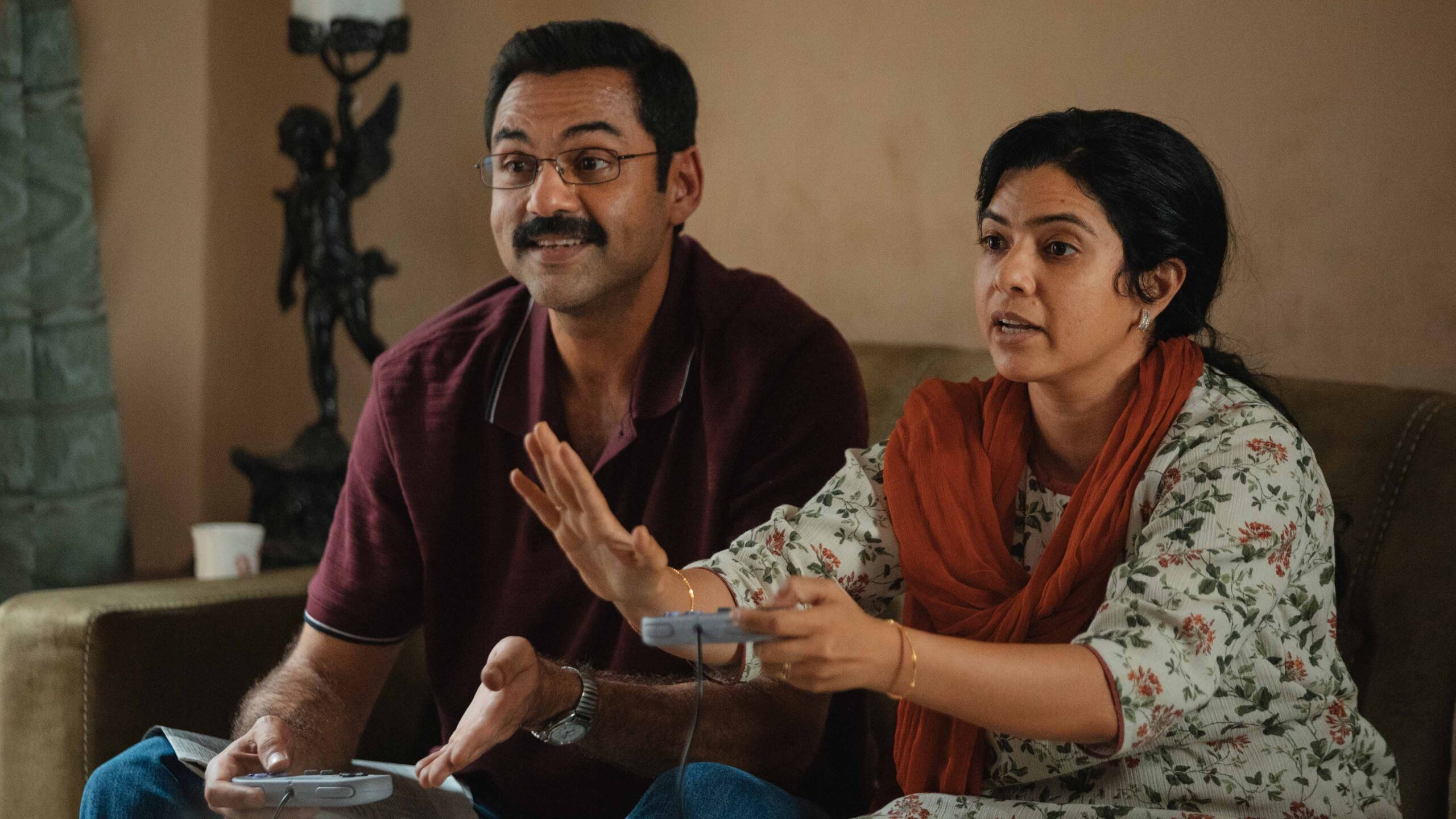 Abhay Deol and Rajshri Deshpande in Trial by Fire
