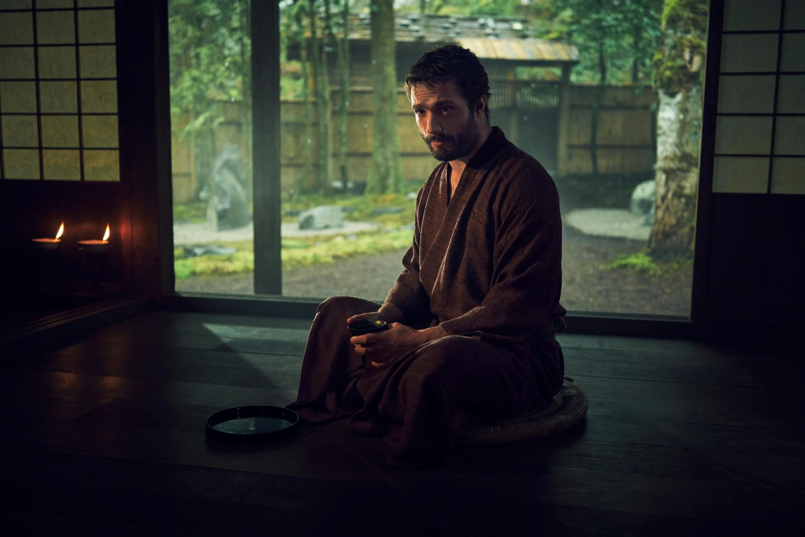 Cosmo Jarvis as John Blackthorne in Shōgun
