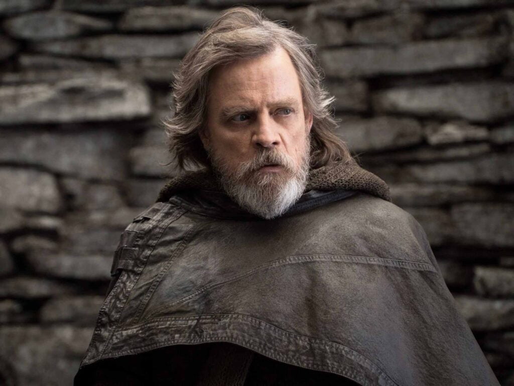 Luke Skywalker in Star Wars: Episode VIII – The Last Jedi