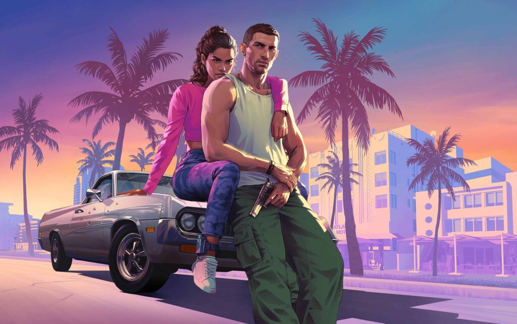 GTA 6 artwork modified to make the characters appear larger