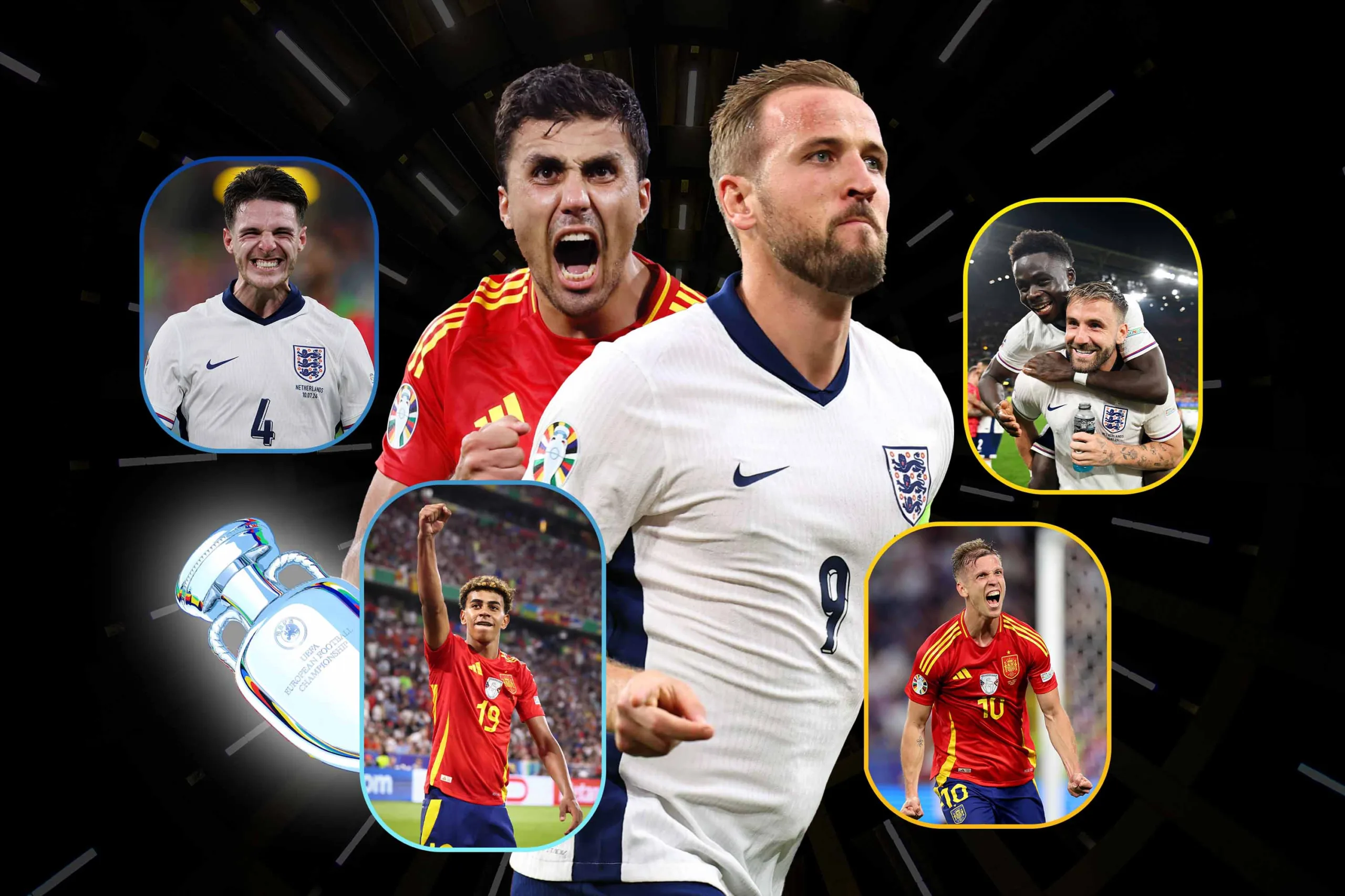 Euro 2024 final live: when and where to watch Spain vs England