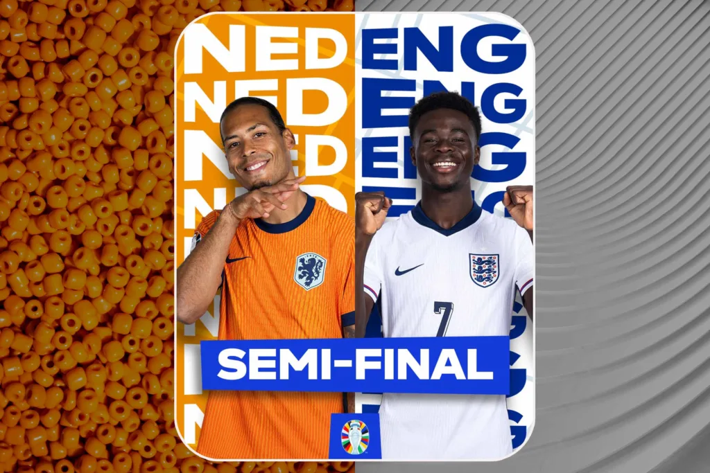 Netherlands vs England Euro 2024 Semi-final