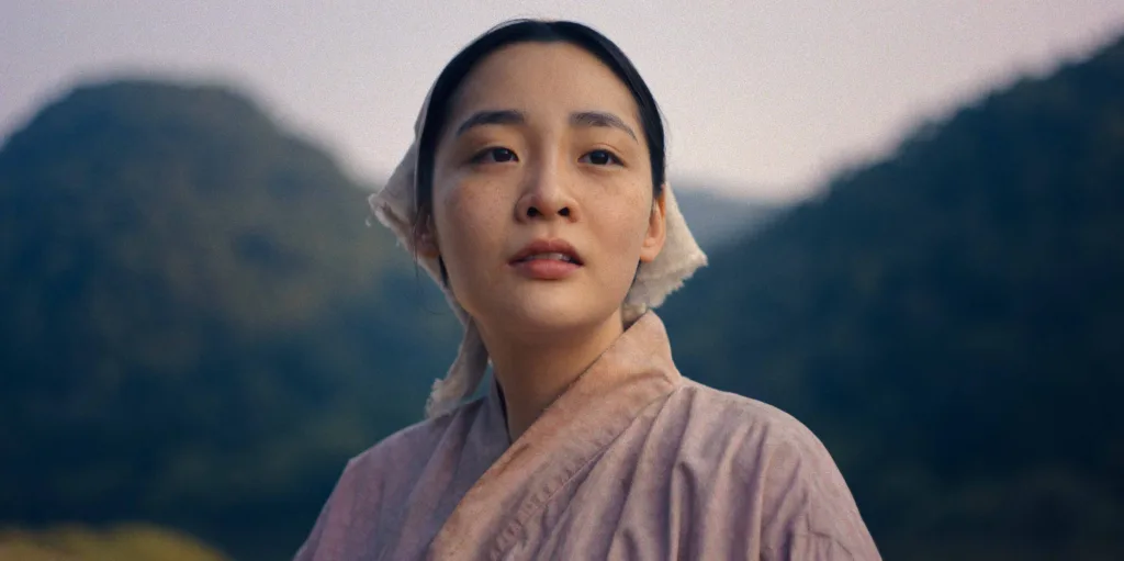 Minha Kim as Sunja in Pachinko season 2