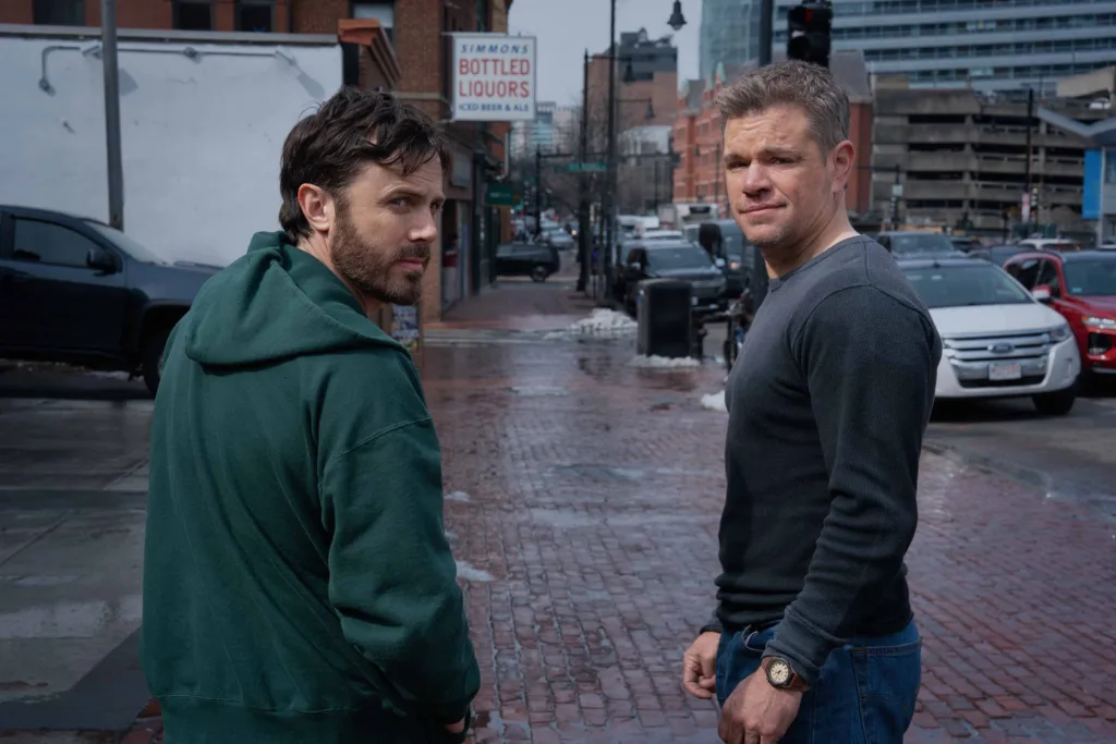 Casey Affleck, Matt Damon in The Instigators