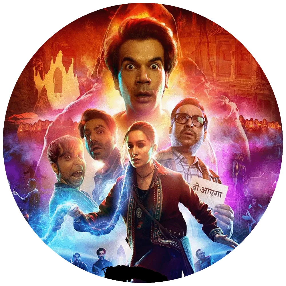 Abhishek Banerjee, Aparshakti Khurana, Rajkummar Rao, Shraddha Kapoor, Pankaj Tripathi in Stree 2